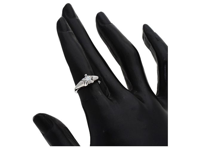 Bulgari Anello Corona in diamante in platino - vista 7