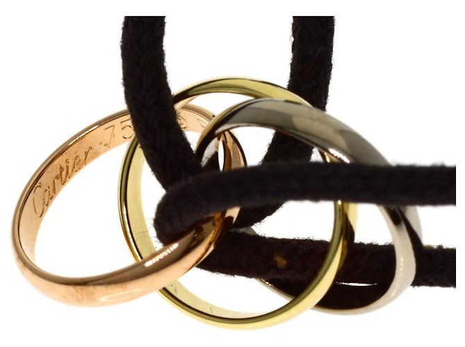 Pulsera Trinity de cordón de algodón Cartier - vista 7