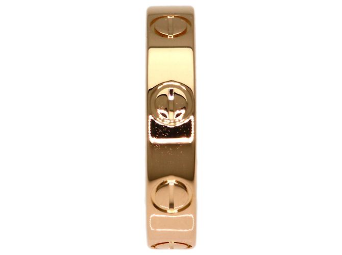 Anello Mini Love di Cartier in oro rosa 18K - vista 3