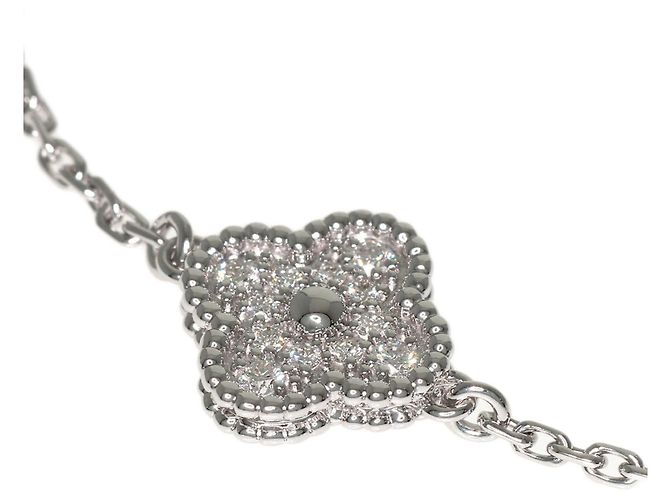 Bracciale Sweet Alhambra in Diamante Van Cleef & Arpels - vista 2