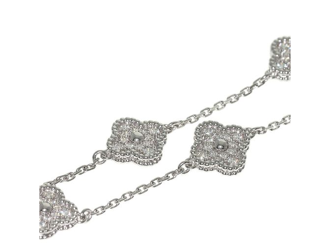 Bracciale Sweet Alhambra in Diamante Van Cleef & Arpels - vista 3