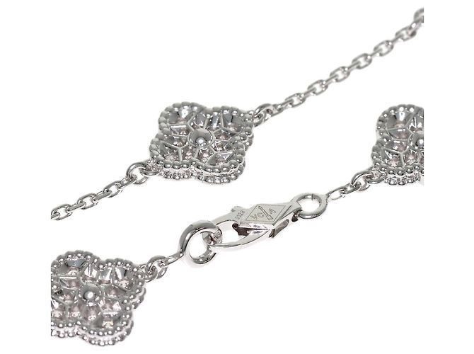 Bracciale Sweet Alhambra in Diamante Van Cleef & Arpels - vista 4