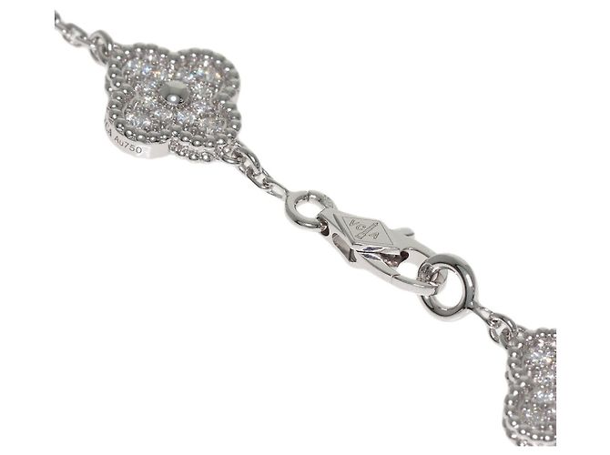 Bracciale Sweet Alhambra in Diamante Van Cleef & Arpels - vista 5