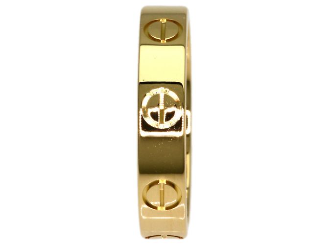 Anello Mini Love di Cartier in oro giallo 18K - vista 3