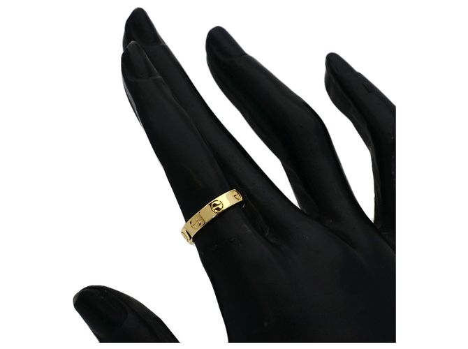 Anello Mini Love di Cartier in oro giallo 18K - vista 5