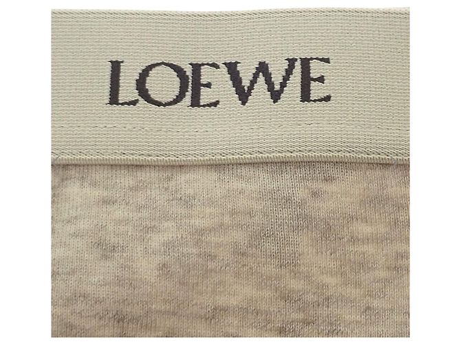 Gonna lunga in cotone Loewe Beige - vista 12