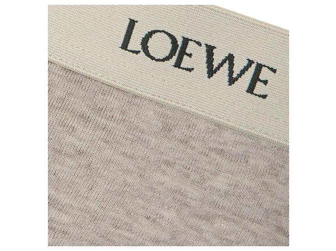 Gonna lunga in cotone Loewe Beige - vista 9