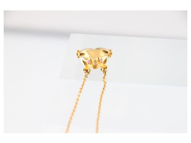 Autre Marque Collana Carrera y Carrera Baile de las Ranas in Oro Giallo 18K e Rubini D'oro - vista 4