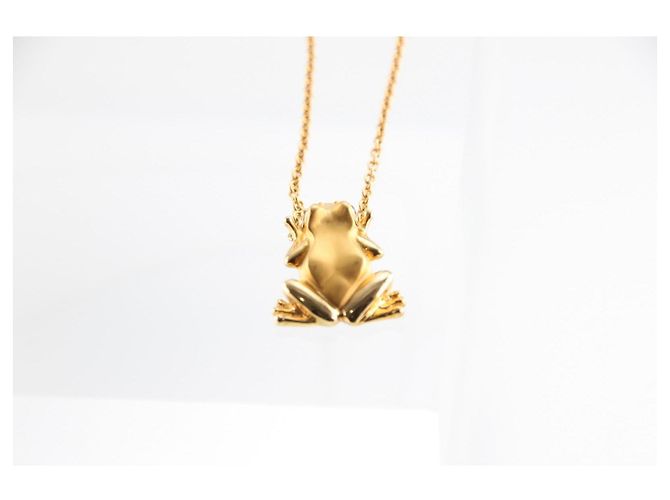 Autre Marque Collana Carrera y Carrera Baile de las Ranas in Oro Giallo 18K e Rubini D'oro - vista 6