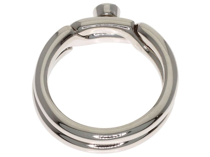 Tiffany & Co. 18K Weißgold Diamantring - Ansicht 4
