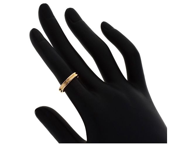 Anello Boucheron Godron #47 in oro rosa 18K - vista 5