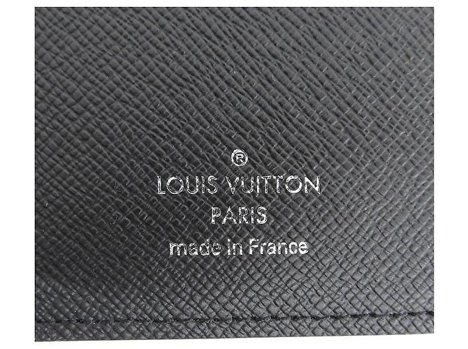 Portafoglio lungo pieghevole Louis Vuitton Monogram Eclipse Brazza Monogramma - vista 8
