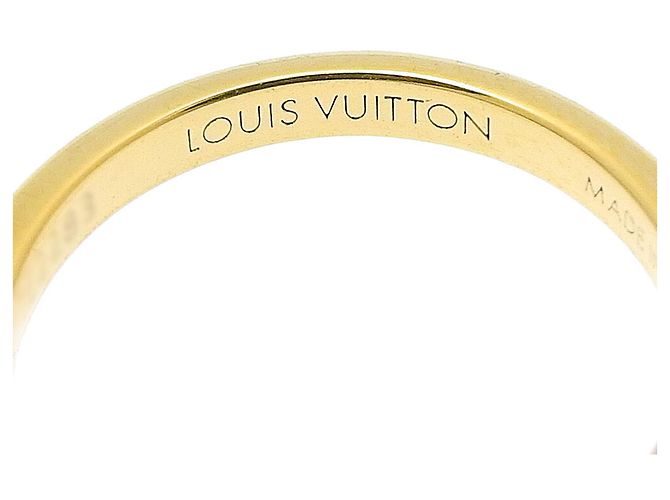 Anello Louisette Signature Louis Vuitton D'oro - vista 2
