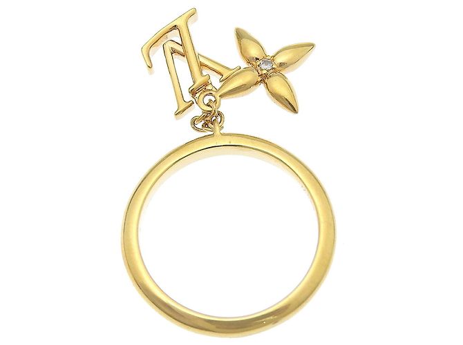 Anello Louisette Signature Louis Vuitton D'oro - vista 3