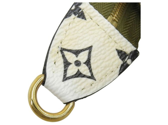 Louis Vuitton Monogram Giant Mini Pochette Accessoires Beige Cachi Monogramma - vista 5