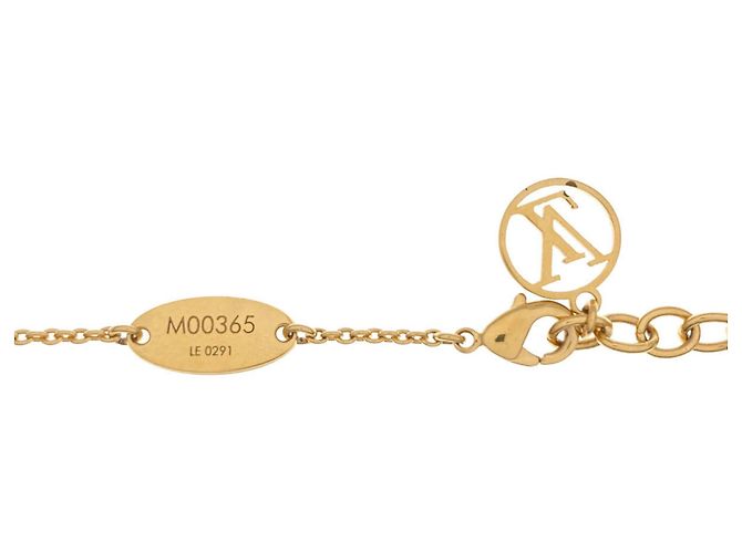 Louis Vuitton Collier Louisette Necklace D'oro - vista 4