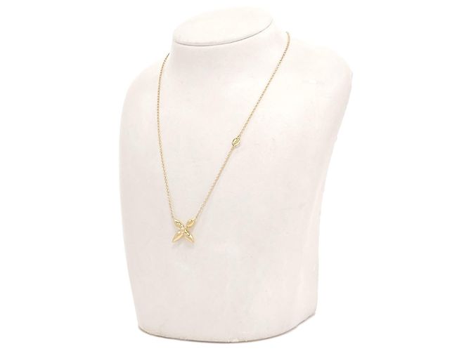 Louis Vuitton Collier Louisette Necklace D'oro - vista 6