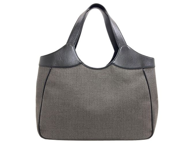 Bulgari Borsa Tote Weekend Bvlgari Nero - vista 2