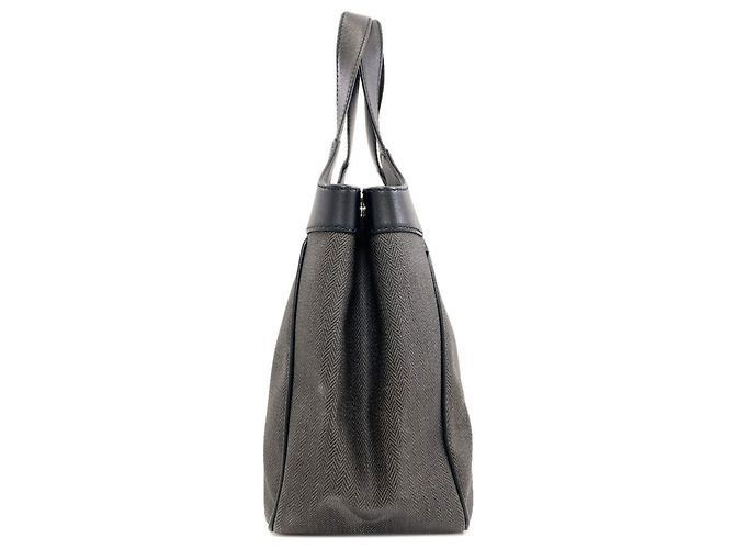 Bulgari Borsa Tote Weekend Bvlgari Nero - vista 3