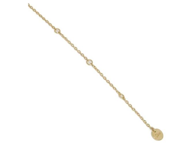 Collana Christian Dior Shiny-D D'oro Crudo - vista 13