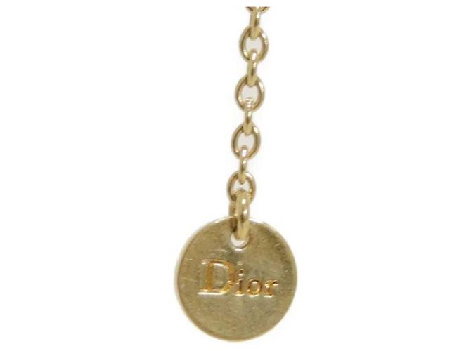 Collana Christian Dior Shiny-D D'oro Crudo - vista 14