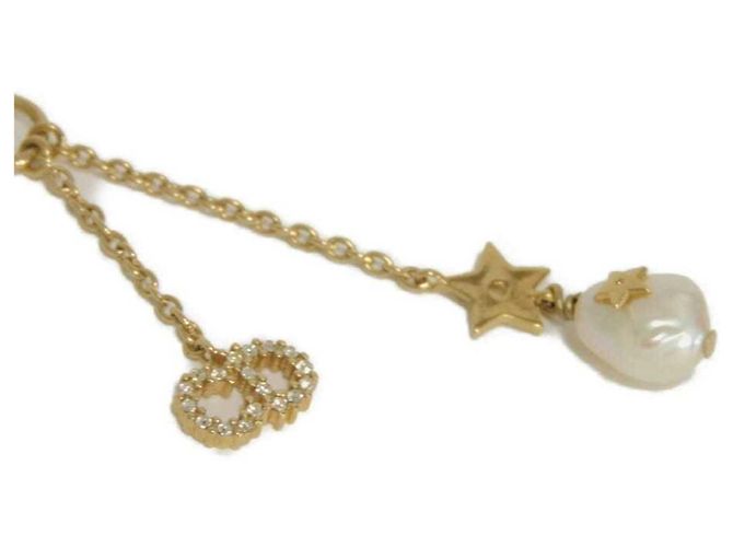 Collana Christian Dior Shiny-D D'oro Crudo - vista 4