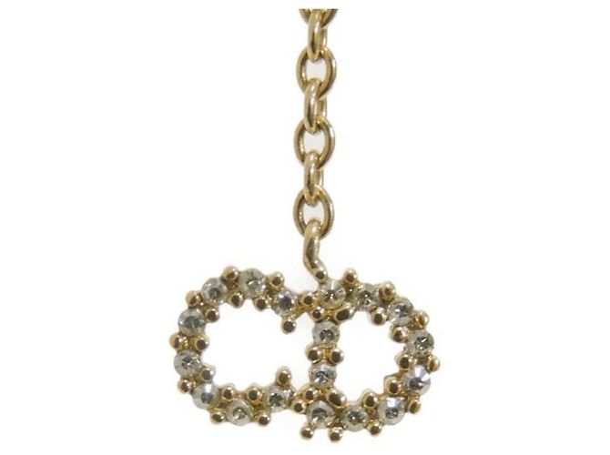 Collana Christian Dior Shiny-D D'oro Crudo - vista 5
