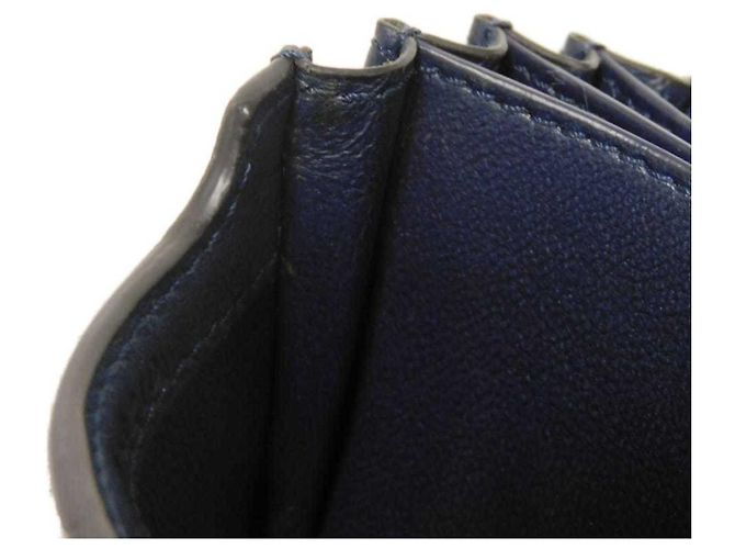 Fendi Bicolor Card Case Brown Navy blue - view 10