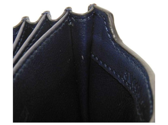 Fendi Bicolor Card Case Brown Navy blue - view 12