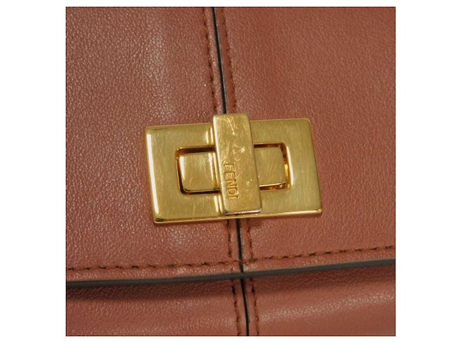 Fendi Bicolor Card Case Brown Navy blue - view 15