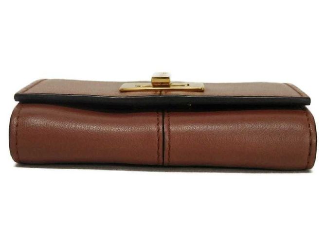 Fendi Bicolor Card Case Brown Navy blue - view 21