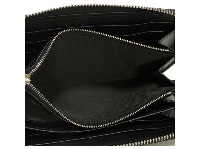 Portafoglio lungo Gucci in nero - vista 10