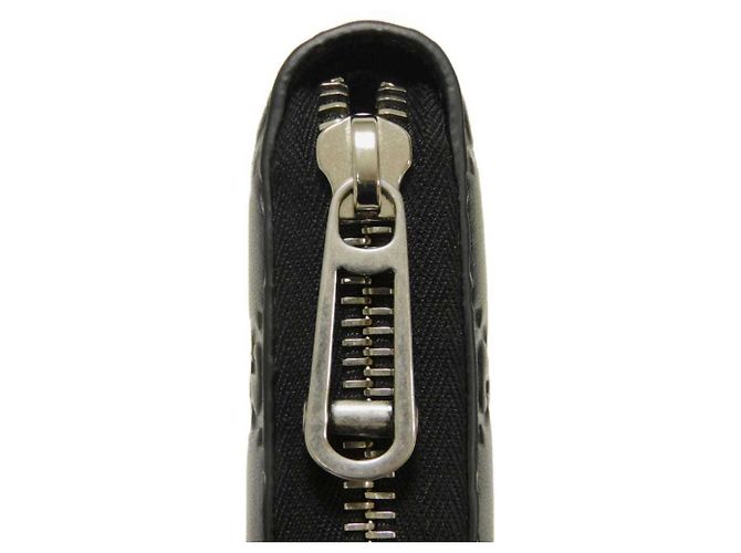 Portafoglio lungo Gucci in nero - vista 11