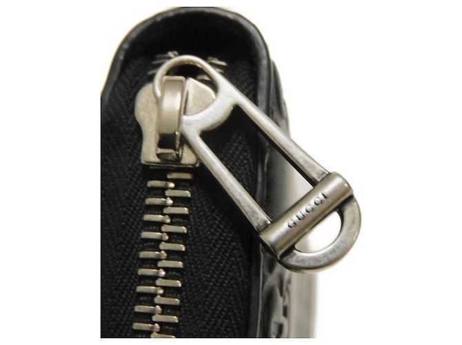 Portafoglio lungo Gucci in nero - vista 12