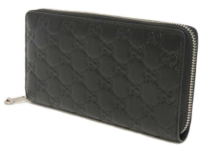 Portafoglio lungo Gucci in nero - vista 2