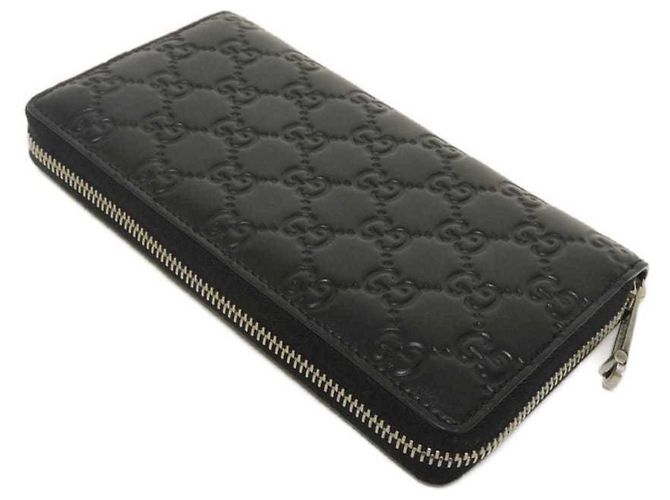 Portafoglio lungo Gucci in nero - vista 4