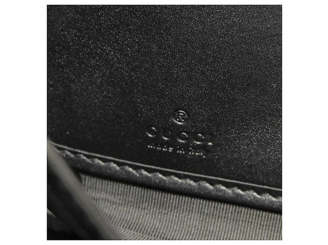 Portafoglio lungo Gucci in nero - vista 6