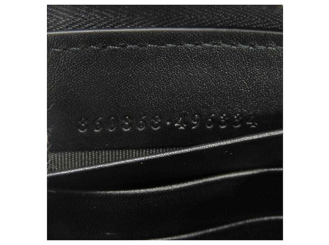 Portafoglio lungo Gucci in nero - vista 7