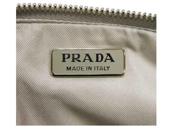 Antifaz de seda gris Prada Castaño - vista 14