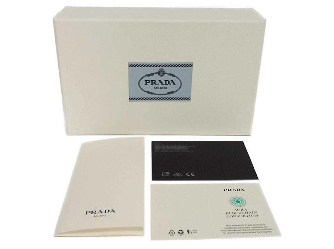 Antifaz de seda gris Prada Castaño - vista 15