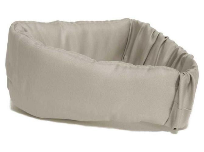 Antifaz de seda gris Prada Castaño - vista 5