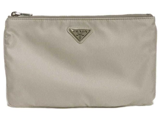 Antifaz de seda gris Prada Castaño - vista 8