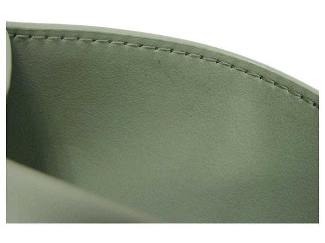 Carteira de três dobras Tiny New Sage Bicolor da Bottega Veneta Verde - vista 22