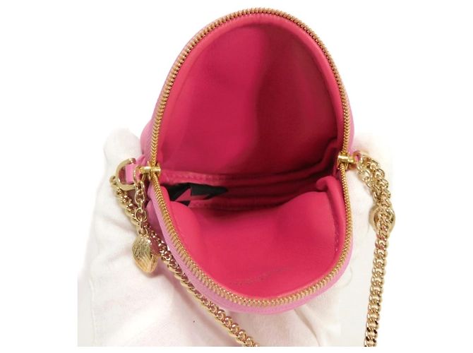 Bulgari Borsa a Spalla Bvlgari Serpenti Cabochon Micro Pouch Rosa Rosso - vista 5