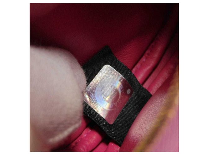 Bulgari Borsa a Spalla Bvlgari Serpenti Cabochon Micro Pouch Rosa Rosso - vista 8