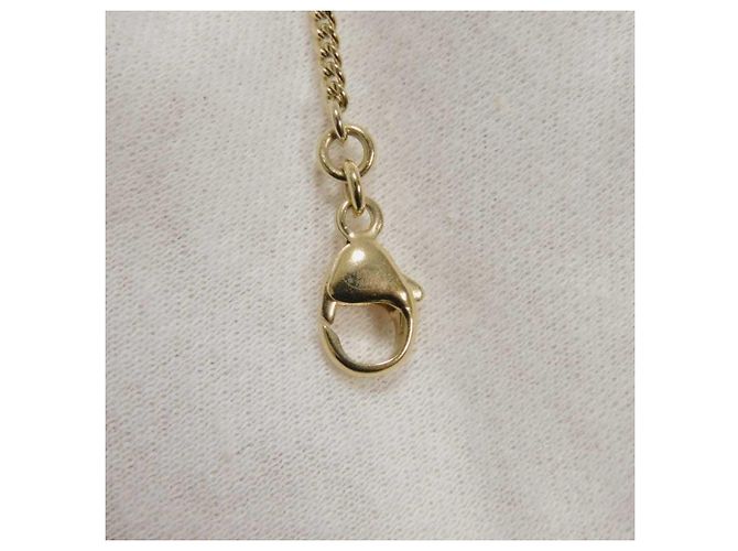 Collana Chanel con cuore in strass D'oro - vista 10