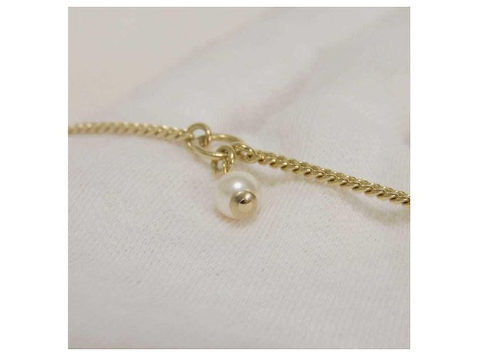 Collana Chanel con cuore in strass D'oro - vista 8