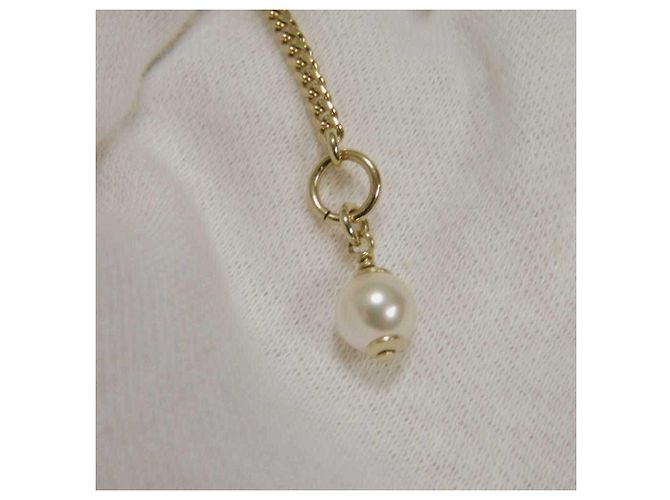 Collana Chanel con cuore in strass D'oro - vista 9