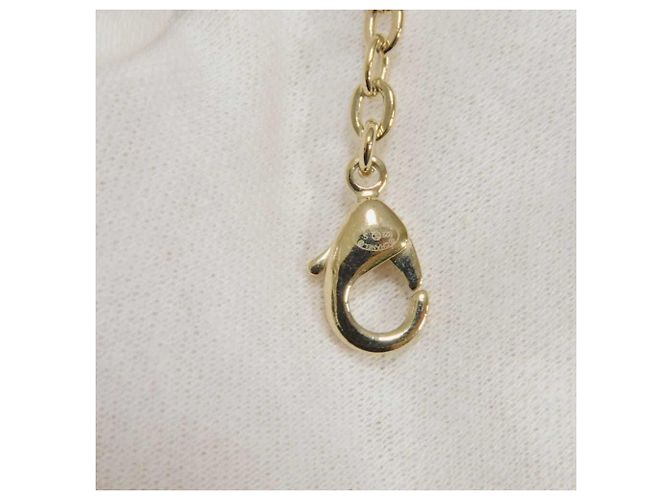 Collana con pendente da donna Chanel D'oro Crudo - vista 10