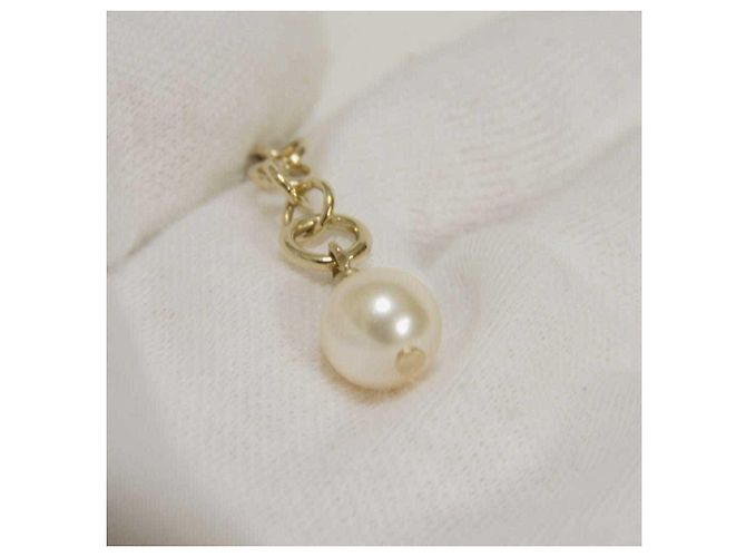 Collana con pendente da donna Chanel D'oro Crudo - vista 9
